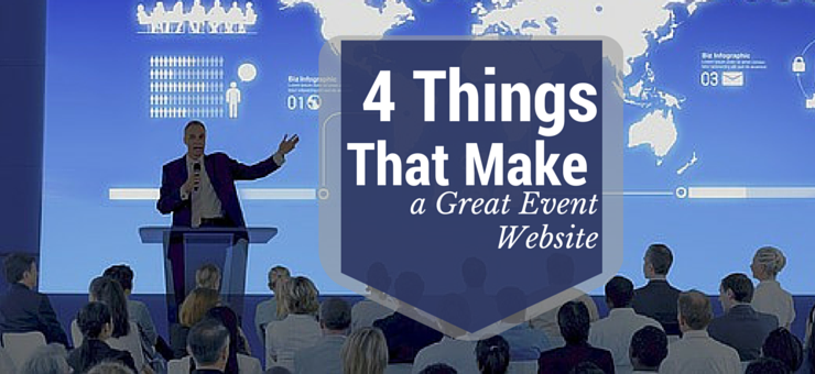 4 things that make a great event website
